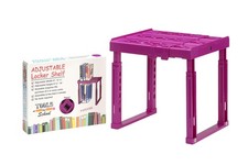 Locker Shelf. Adjustable Height 9 3/4" to 14" and Width 8" to 12 1/2". Stacka...