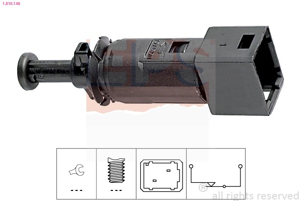 Bremslichtschalter FÜR Renault, Opel, Nissan - EPS 1.810.148-image