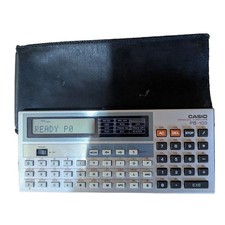 Casio PB-100 Pocket Computer Vintage 1980s BASIC Programmable Tested Power On