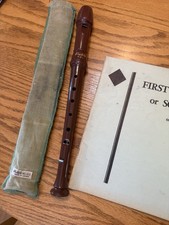 Aulos Soprano Recorder No 103 Japan And 1st Tunes By Elizabeth Sheinwold