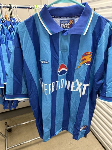 Team Pepsi GENERATIONEXT 1997 Team Soccer Futbol Jersey L NWOT