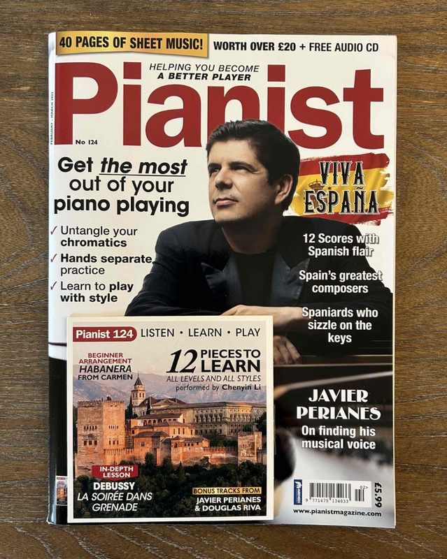 PIANIST Magazine February-March 2022 [Issue 124] + Companion Audio CD