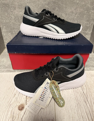 Reebok Lite 3.0 Sneaker Sportschuh Mesh atmungsaktiv Ortholite SW/Silber EU 39
