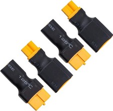 2Pair XT30 Connector XT60 to XT30 Plug for RC FPV Drone Car Lipo NiMH Battery C