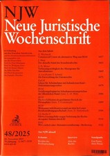 NJW 48/2025 - Neue Juristische Wochenschrift ...