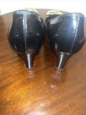 Ladies Russell&Bromley Patent Court Shoes Size 5.5 . VGC