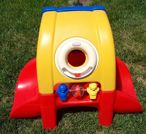 Vintage Little Tikes Tyke Kid Child Peek A Boo Tunnel Slide Climber Playset Fair