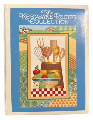 Vintage Country Pantry Recipe Album 3 Ring Binder Current, Inc. Opened Book