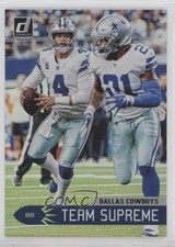 2019 Panini Donruss Team Supreme Dak Prescott Ezekiel Elliott #TS-1 h8k