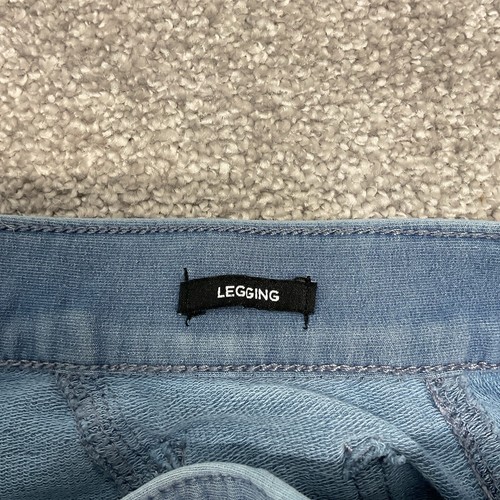 Justice Girls 16 Light Knit Denim Leggings - Picture 5 of 8