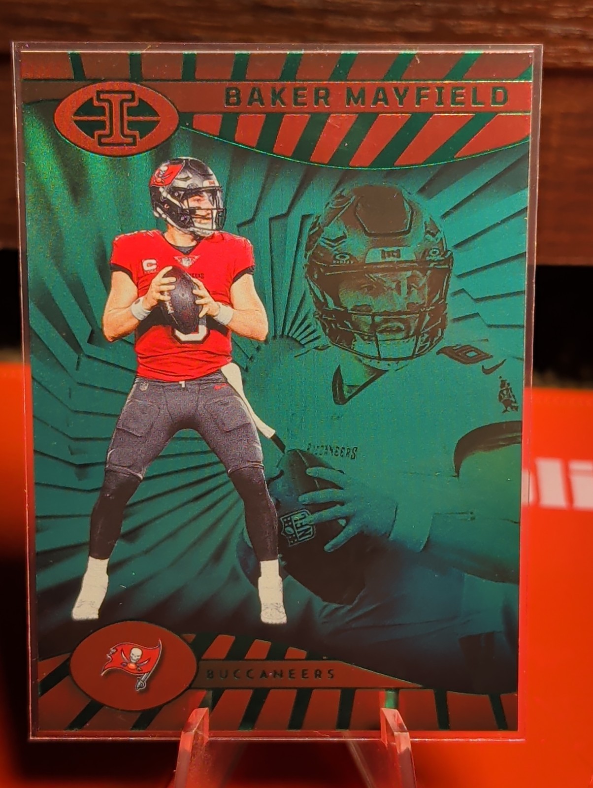 Baker Mayfield 2024 Panini Illusions Emerald Trophy Collection #84 Buccaneers
