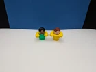Vintage Fisher-price Little People Lot Yellow Life Preservers AA Girl Yellow Boy