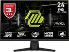 MSI MAG 244F 24" FHD 200Hz 0.5ms IPS Display Gaming Monitor HDMI DP VESA