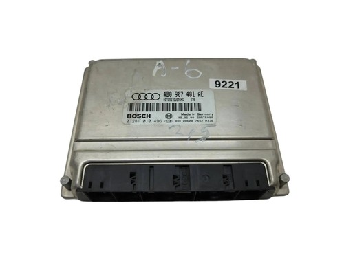 AUDI A6 4B2, C5 Motorsteuergerät ECU 4B0907401AE 2.50 Diesel 2000 29085848