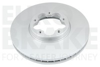 2X Eurobrake Bremsscheibe BelüFtet Ø308Mm FüR Ford Transit Kasten FCD FDD F3