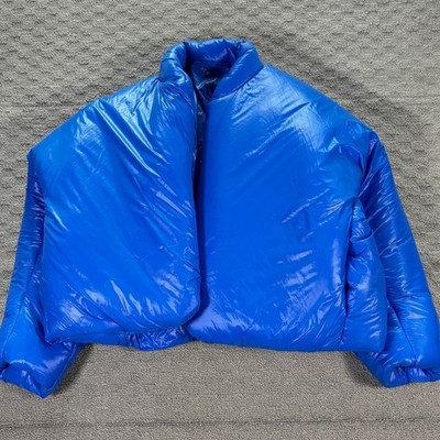 ジャケット・アウター yezzy round jacket blue M Yeezy Gap Round Jacket Blue Kanye West Puffer Coat XL Mens