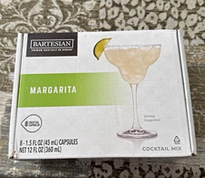 Bartesian Premium Margarita Cocktail Mix Capsules, 8-Pack, Multicolor Plastic