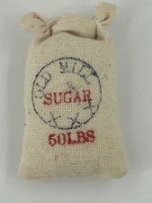 Miniature Old Mill 50 Pound Bag Sugar