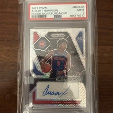 2023 PANINI PRIZM ROOKIE SIGNATURES PRIZMS Mojo /25 AUSAR THOMPSON RC AUTO
