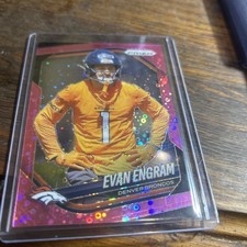 2025 Panini Prizm Football Evan Engram  #277 Pink Disco #02/25 - 