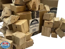 Smoking Wood Chunks, All-Natural Pecan Hardwood Pieces for Grills