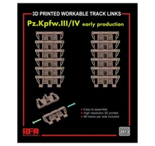 Ryefield Models 2013 1/35 3D Printed Workable Track Links for Pz.Kpfw.