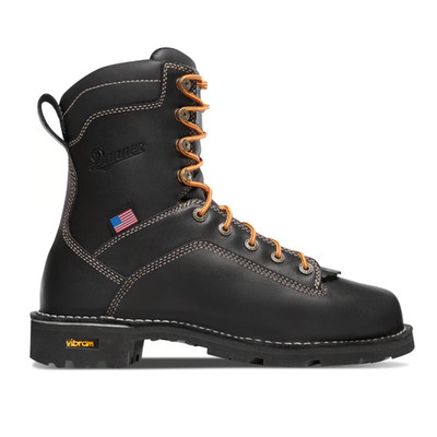 Danner Quarry USA 8'' Waterproof Work Boots - Free Shipping