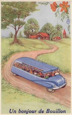 55096327 - Bouillon Bouillon (Belgien) Leporello Omnibus I-II (fleckig RS)