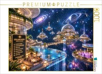 Calvendo Puzzle Stellaris Haven Resort | 1000 Pieces, Finished Size 25.2 × 18.9
