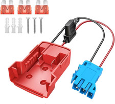 Battery Adapter 18V for Power Wheels Adapter Compatible with Milwaukee Battery w