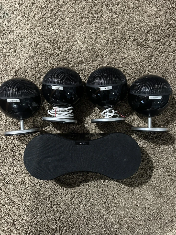 ALTAVOCES SATÉLITE JAMO - 360 S 35 HCS - 4 SATÉLITES y altavoz central Foto 3 de 4