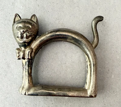 Serviettenhalter Katze Cat Tisch Accessoires Serviettenringe Figur - Bild 1 von 2