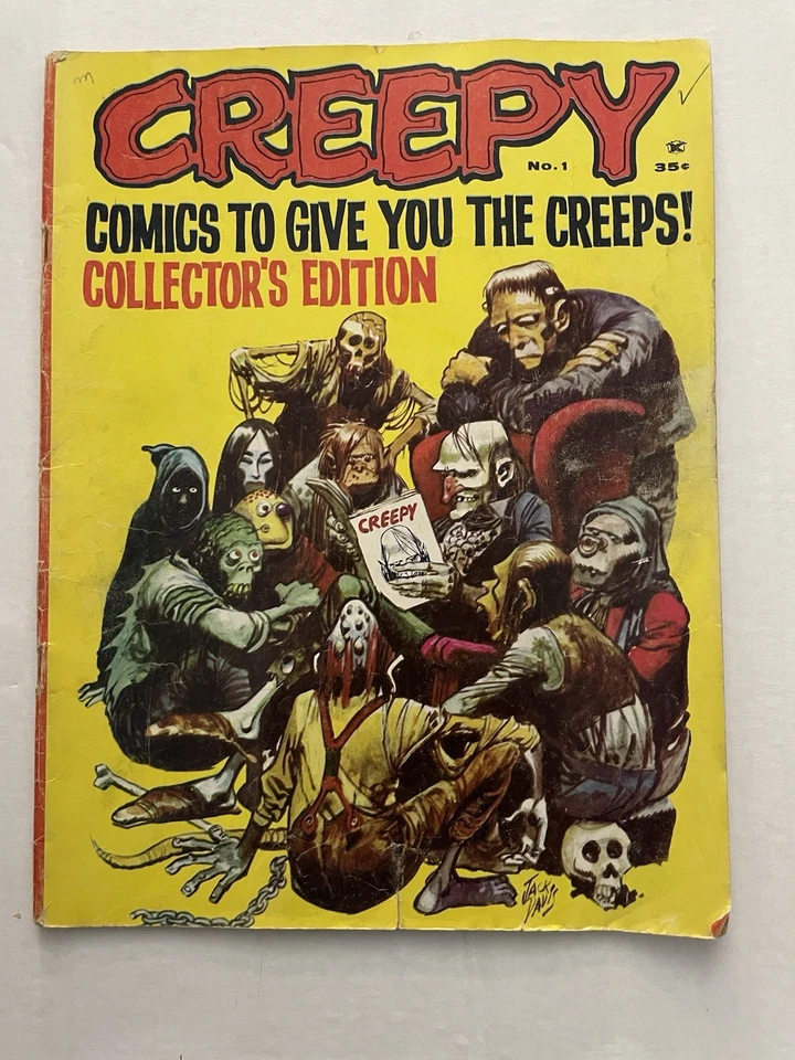 Revista Espeluznante Edición Warren “Lote de 3” números #1,9 y 10 Foto 2 de 4