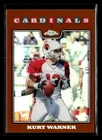 2008 Topps Chrome Kurt Warner Copper Refractor /425 #TC25 UX3332