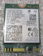 Intel Model: 8265NGW WIRELESS CARD