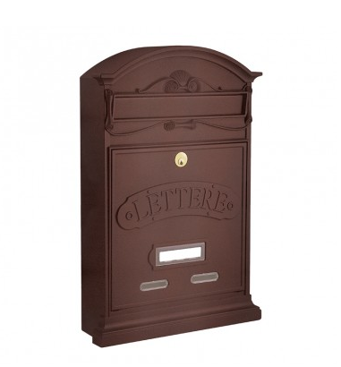 CASSETTA POSTALE ALUBOX SERIE LETTERE
