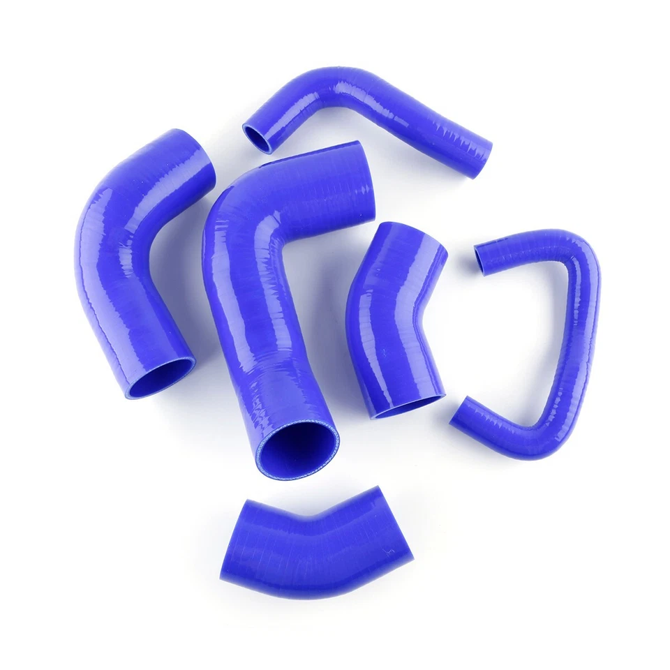 FOR MITSUBISHI LANCER EVOLUTION EVO 7 8 9 CT9A SILICONE INTERCOOLER TURBO HOSE - Image 2 of 4