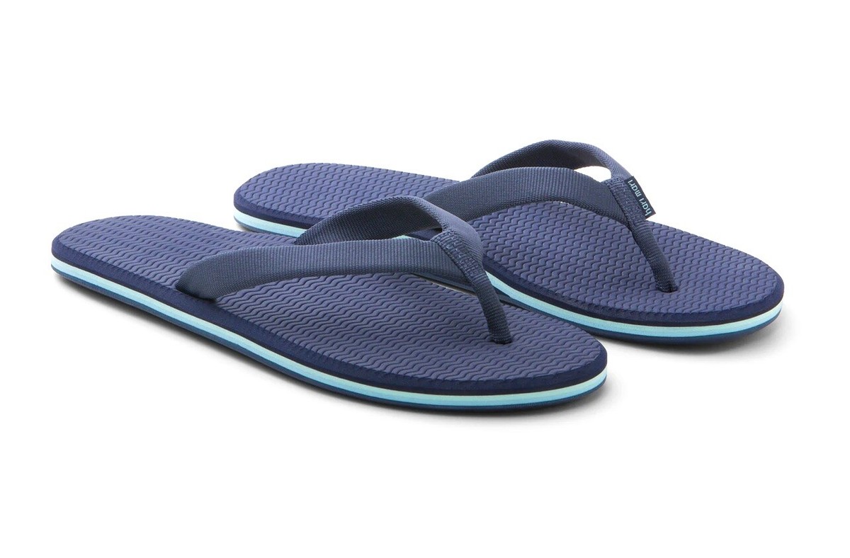 Womens Hari Mari Dunes Flip Flops - Navy, Size 11 US | eBay display picture 2