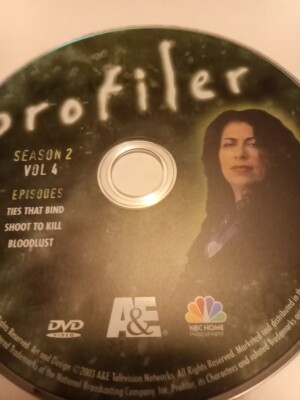 PROFILER SEAS2 VOL4 DVD DISC ONLY USED TESTED FREESHIP NOTRACKING