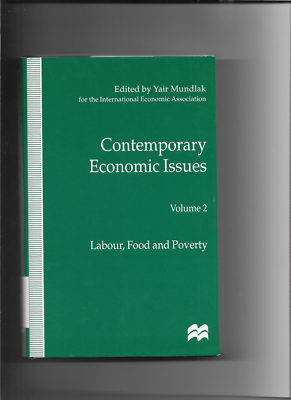 Contemporary Issues Economics in - Economic and | of CONTEMPORARY