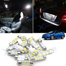 White Led Interior Lights Package Kit For Subaru Impreza Wrx Sti 2015-2019 2020 White Led Interior Lights Package Kit For Subaru Impreza Wrx Sti 2015-2019 2020