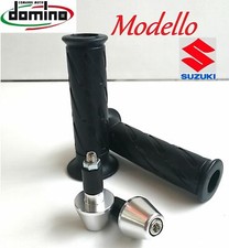 DOMINO knobs + counterweights SILVER Suzuki RG 125 RG 250 RG 500 RGV 250