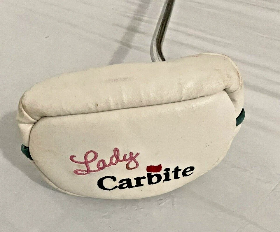 Putter de mazo de carbite Lady - 33 pulgadas de largo con cubierta [NECESITA AGARRE NUEVO] Foto 3 de 4