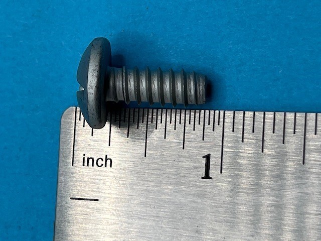 (Pack of 4) M6.3-1.81 Duo-Drive Truss Head License Plate Screws for GM ...