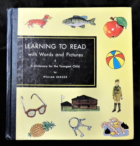 Learning to Read with Words & Pictures (Child Dictionary) William Berger 1971 HC - 第 1/2 張圖片