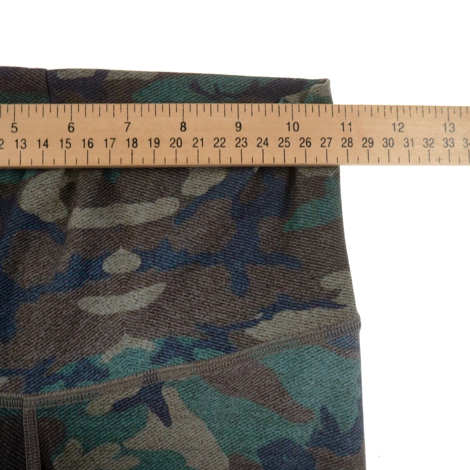 Leggings de camuflaje azul verde camuflaje para mujer XS Foto 2 de 4