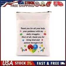 Autism Teacher Awareness Gift SPED Teacher Book Sleeve for Book Lovers PPCD...