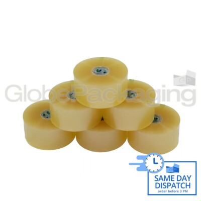 1 ROLLE UMAX ÜBERLÄNGE 50mm x 150M KLAR BONUSBAND VERPACKUNG VERPACKUNG