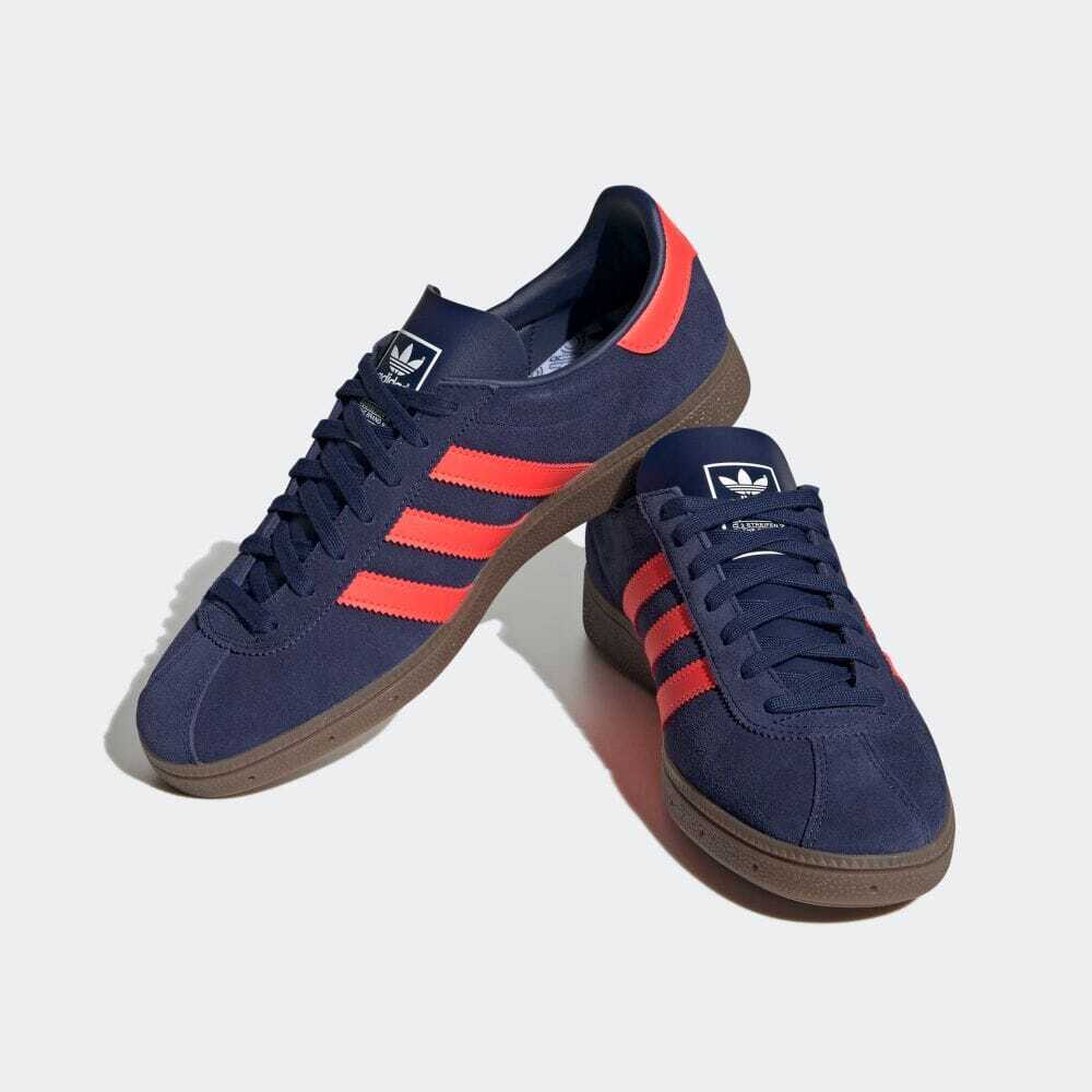 adidas Originals MUNCHEN GY7400 Dark Blue Solar Red Gum | eBay adidas Originals MUNCHEN GY7400 Dark Blue Solar Red Gum | eBay