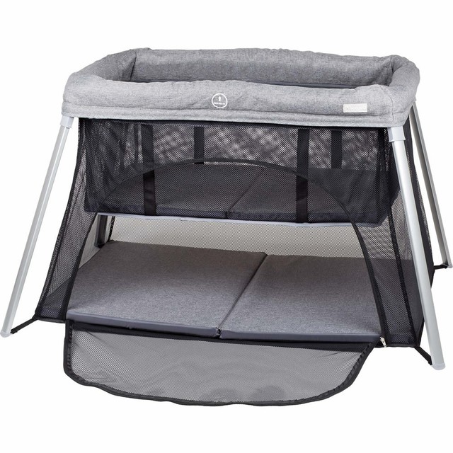 Möbel Spielbett NEU babyGo Dreams II beige Reisebett Beistellbett